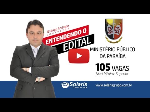 Entendendo o Edital do MPPB com Rodrigo Andrade