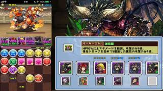 【パズドラ】ネルギガンテで闘技場3をかち上げなう！
