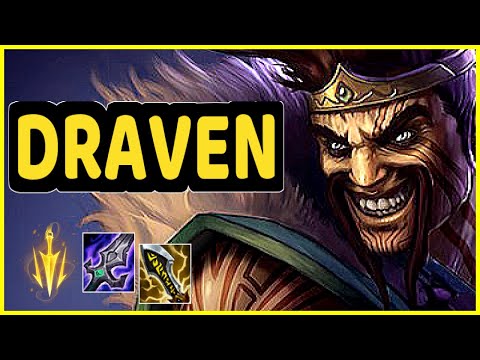 DRAVEN VS TRISTANA ADC GAMEPLAY