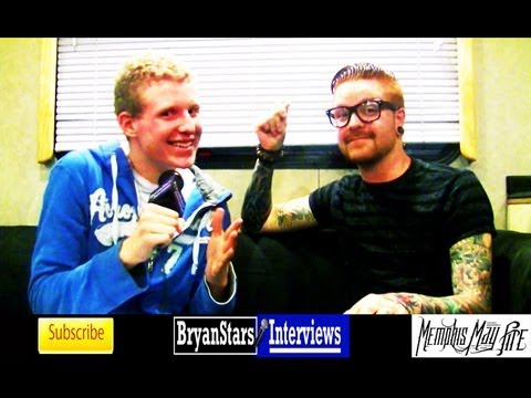 Memphis May Fire Interview #2 Matty Mullins 2013