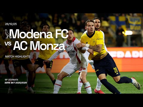 Highlights Serie BKT: Modena - Monza 1-2