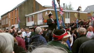 preview picture of video 'Rowell Fair Proclamation 2012 Outside Rothwell House Hotel'