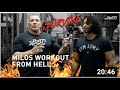 JYM Supplement Science, SURVIVE MILOS's WORKOUTS: Stefan Rivera-Clack BACK WORKOUT FROM HELL!