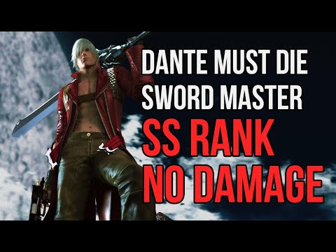 Devil May Cry 3 HD - True Style Swordmaster - Dante Must Die