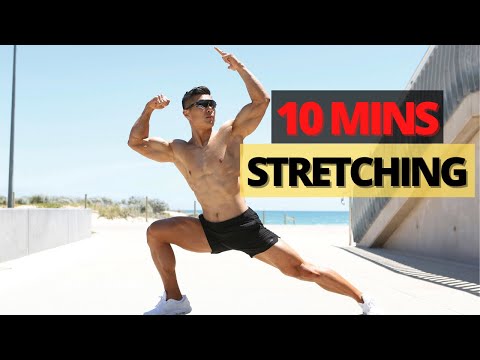 10 mins lower body stretching routine