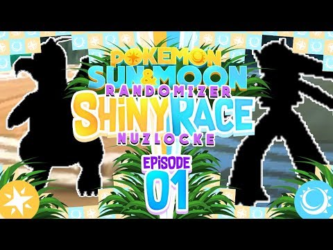 ALOLA! A NEW ADVENTURE! Pokemon Sun and Moon Randomizer Shiny Race Nuzlocke w/ MandJTV! Episode 1