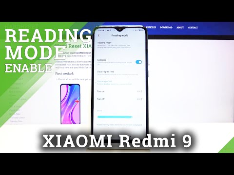 How to Activate Night Mode in XIAOMI Redmi 9 – Eye Protection