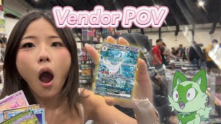 VENDING AT OC CARD SHOW + GARDEVOIR SIR PULLED | OC CARD SHOW | Vendor POV