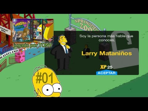 Los Simpson Springfield "Arca de Moe, Capítulo 1: Larry y la puerta del Zoo" por Tony