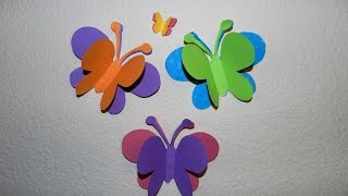 Ein schöner Schmetterling...Sehr einfach und schnell