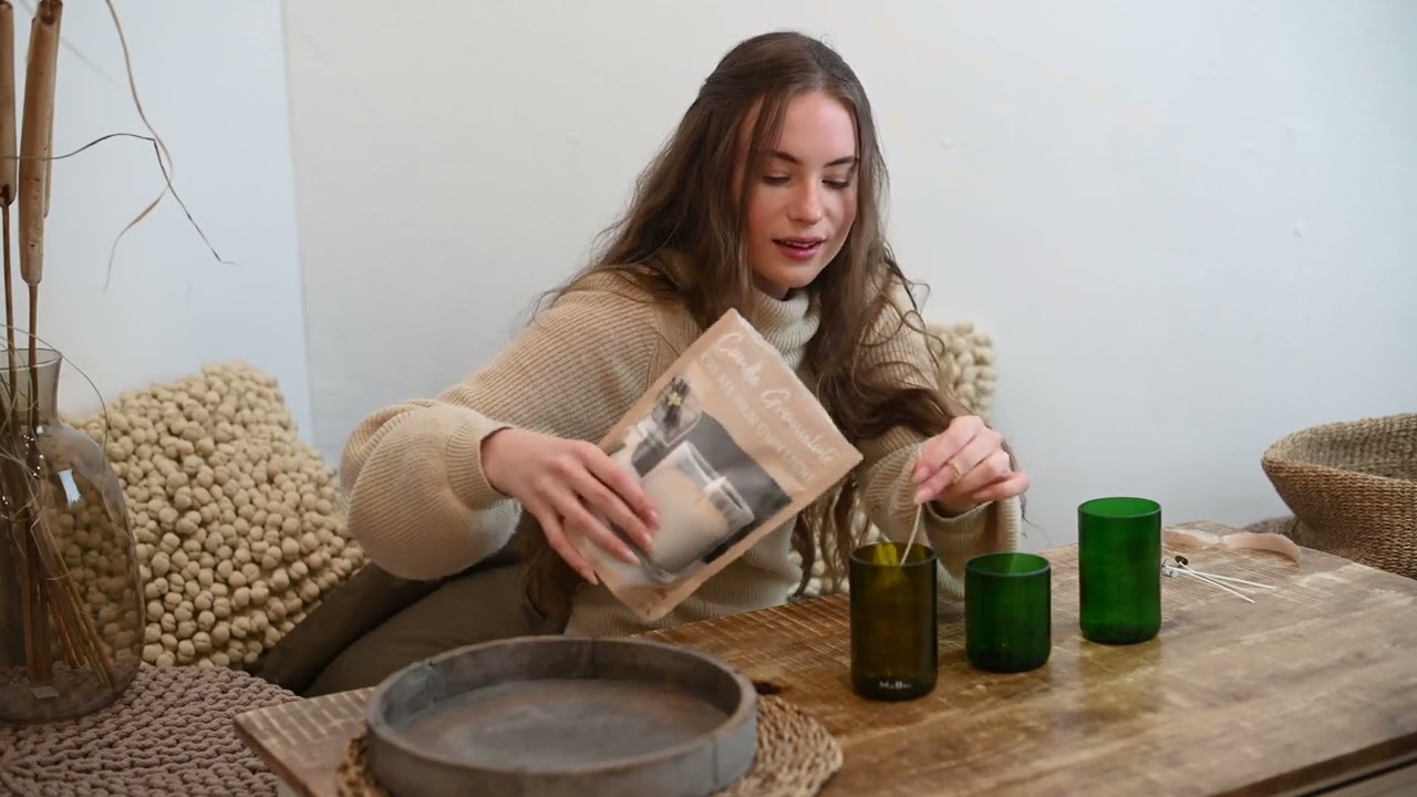 Wenzel Kerzen Wachsgranulat ohne Duft 400 g, Weiss