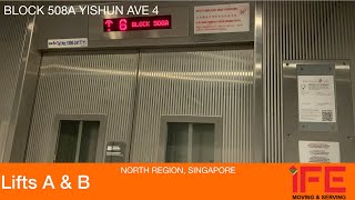 HDB Block 508A Yishun || IFE Elevator