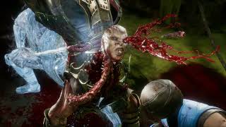 Sub-Zero Fatality - Frozen In Time - Shao Kahn - Mortal Kombat 11