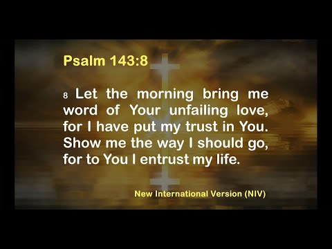 Verse of the Day - Psalm 143:8