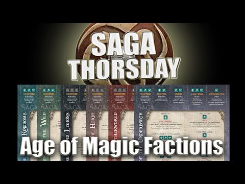 Age of Magic Faction Overview! SAGA THORSDAY 109