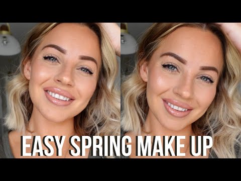 FRESH & EASY GLOWING SPRING MAKE UP | Lucy Jessica Carter | Ad