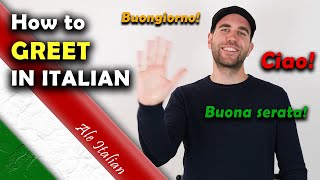 How to greet in Italian (Italian greetings) | Learn Italian