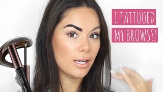 TESTING MAYBELLINE TATTOO BROW - DOES IT REALLY WORK?! | Beauty's Big Sister
