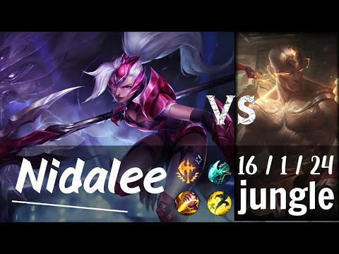 Nidalee Jungle vs Pyosik Lee Sin - Challenger Replay KR