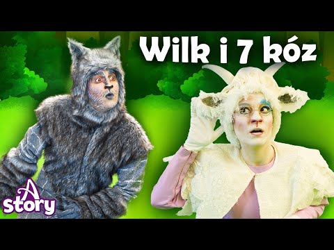 Wilk i Siedem Koźlątek | Bajki dla dzieci po Polsku | A Story Polish