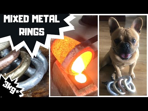 Never lose your keys again with this Huge Mixed Metal 3kg+ Copper, Bronze, Brass & Aluminium KeyRing