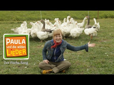 Der Fuchs hat keine Gans gestohlen | Kinderlied mit Tieren | Paula und die wilde