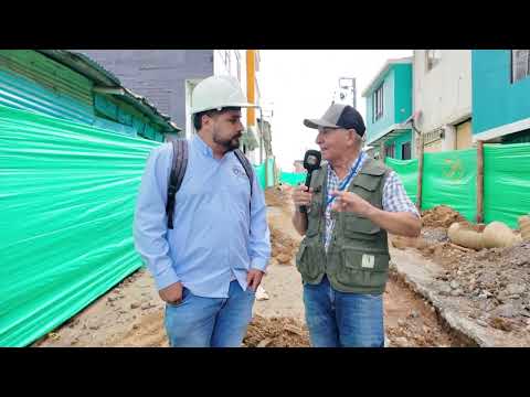 Por las Calles de mi Pueblo #111, hoy trabajos de alcantarillado, Belén de Umbría Risaralda Colombia