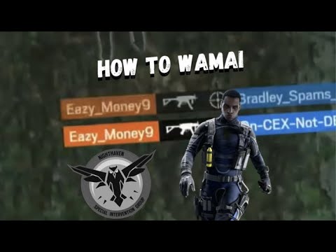 Rainbow Six Siege Wamai Highlights!