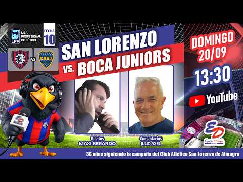 ⚽️ SAN LORENZO vs Boca Juniors | Reacciones en VIVO | #EquipoDesafio 🔴 🔵 #sanlorenzo #futbol
