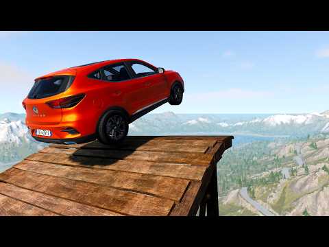 Befriedigende Auto-Sprungunfälle - BeamNG.drive