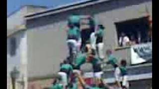 preview picture of video 'Castellers en la Bisbal del Penedès (15-08-2008)'