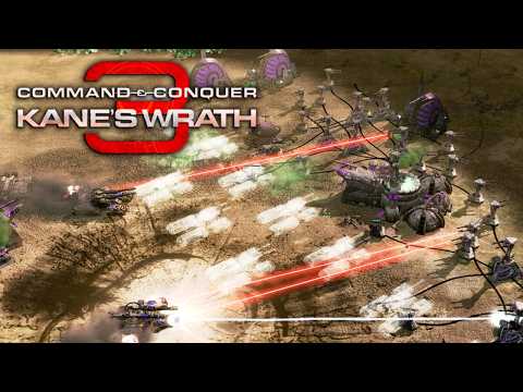 GDI vs NOD in Desolated Forest - C&C 3: Kane's Wrath in 4k Ultra HD 60 FPS