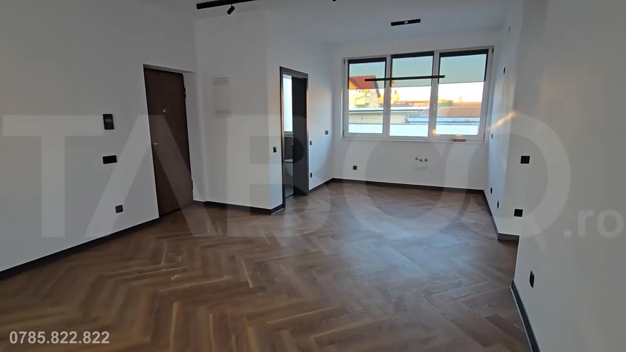 Apartament decomandat de vanzare 3 camere 2 locuri de parcare Turnisor - Video