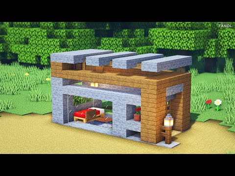 타놀 게임즈-Tanol Games - ⚒️Minecraft Tutorial | How To Build a Small simple survival house