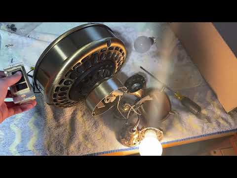 Failed Intelitouch on a Casablanca Four Seasons Ceiling Fan