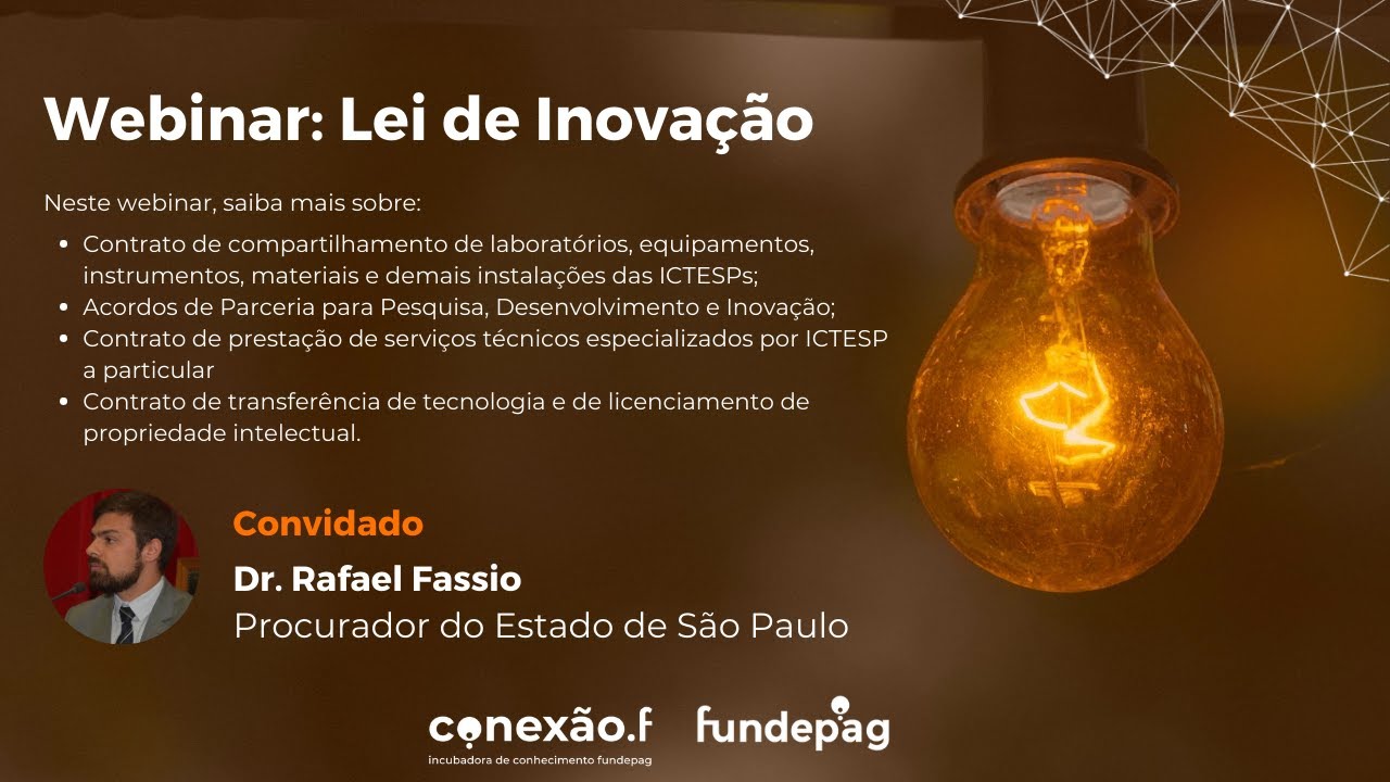 Webinar Lei da Inovação