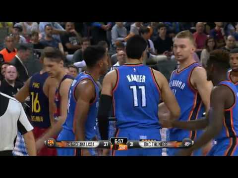 Enes Kanter 24 Points Game Highlights 2016.10.05 vs Barcelona Lassa