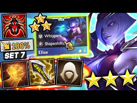 3 STAR ASSASSIN ELISE w/ 270% CRIT! - SET 7 TFT Teamfight Tactics 12.11 Ranked Meta Comps Guide