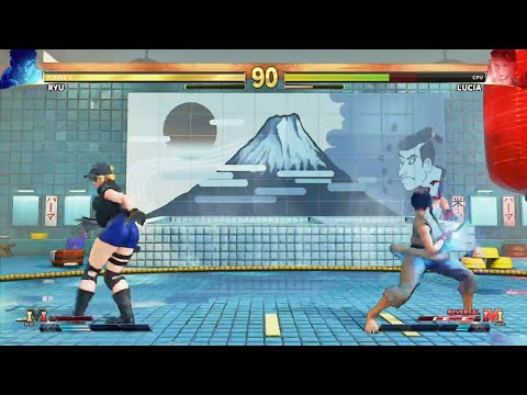 Female Ryu vs Lucia 💥 SFV CE (Hardest)