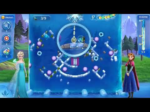 Frozen Free Fall: Icy Shot Level 294 - NO BOOSTERS ☃☃☃