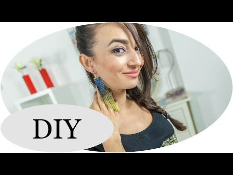 DIY: Ohrringe im angesagten Fransen-Look