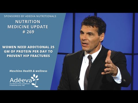 More protein to reduce hip fractures in women