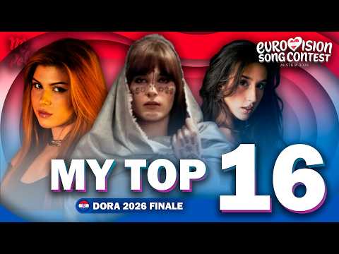 🇭🇷 Dora 2026 (Finale) | My Top 16 | Croatia Eurovision 2026 (Comments & Ratings)