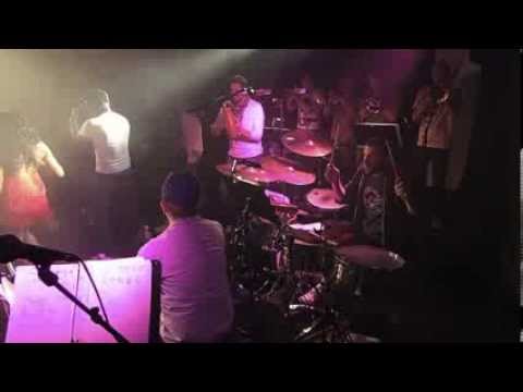 Drum & Perc Cam, Orquesta Pomo live @ Debaser, Stockholm December 2013