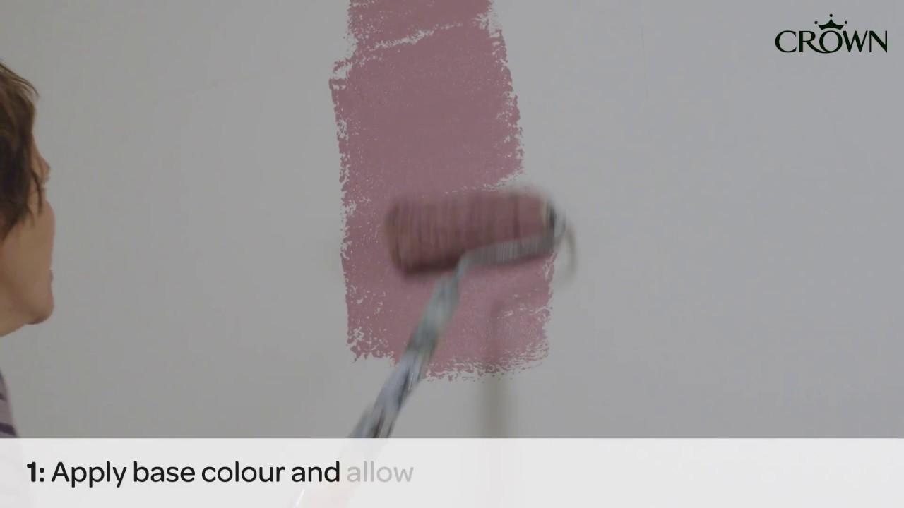 Watch video Crown Paints - How to create freehand stripes on your wall with paint Now Crown Paints - How to create freehand stripes on your wall with paint