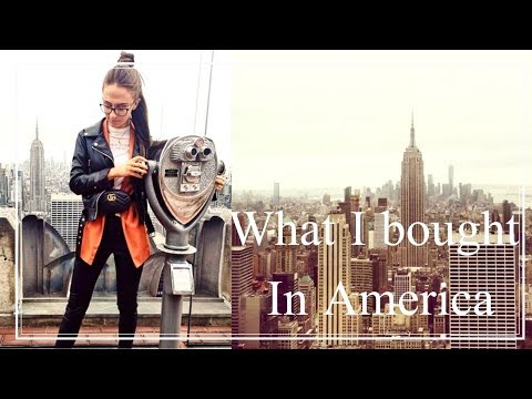 What I Bought In America Haul | Marc Jacobs, Calvin Klein
