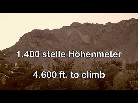 Che Guevara Klettersteig, Monte Casale, Gardasee. 1.400hm