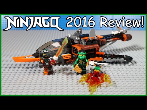 LEGO Ninjago Sky Shark Review - LEGO Set 70601 [2016 Skybound]