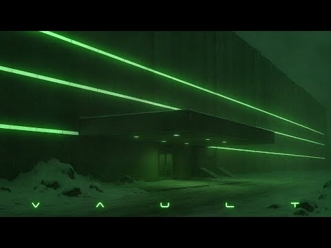 VAULT - Blade Runner Ambience - Dreamy Cyberpunk Ambient Music for Deep Focus & Sleep [Snowy]