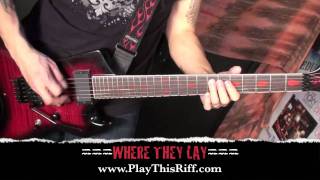 PlayThisRiff.com DEATH ANGEL "Where They Lay" Preview
